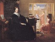 Richard Redgrave,RA The Governess:she Sees no Kind Domestic Visage Near Sweden oil painting artist